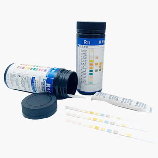 Urine Analysis Test Dip Sticks Kit Urinalysis Reagent Strip Plastic CE Digestive System Cancer Manual Online Technical Support